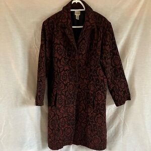 Brocade Lined Coat